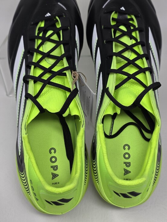 Adidas Copa Pure 3 Elite SG Core Black Lucid Lemon Cleats JR2822 Men\'s Size 13 main image 13